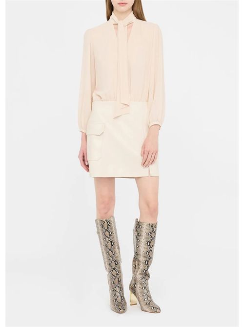 Abito corto con fiocco LIU JO | MF5072E0624/20304